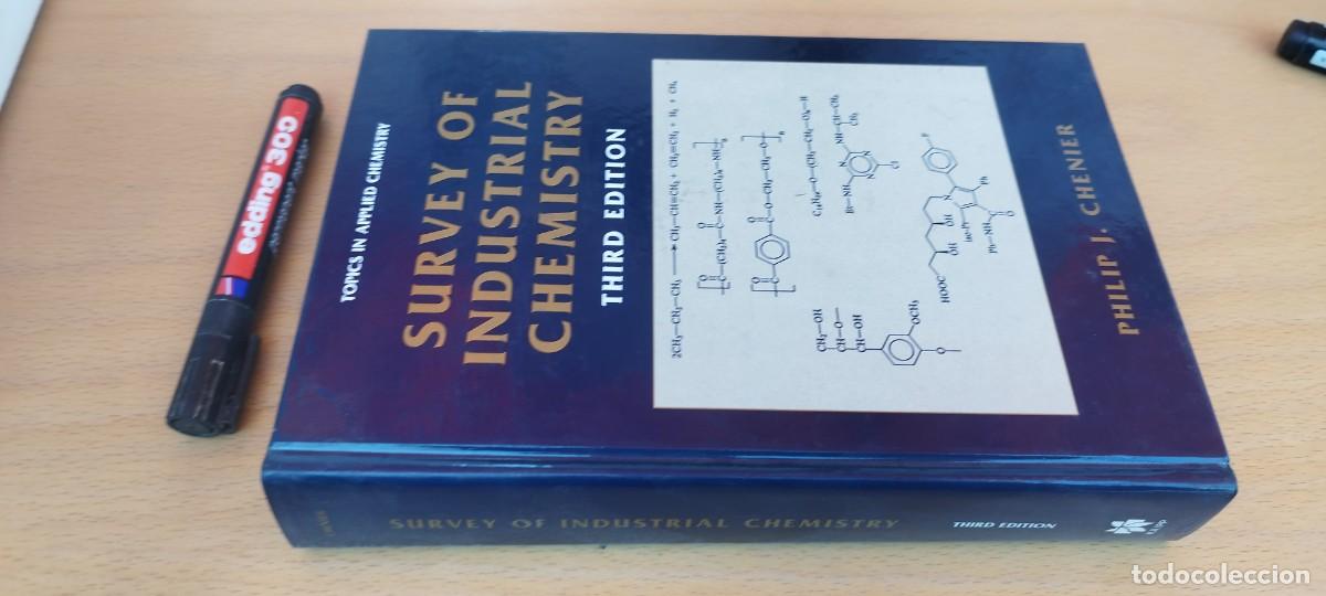 Libros de segunda mano de Ciencias: SURVEY OF INDUSTRIAL CHEMISTRY/CHENIER/EN INGLES estudio qu&iacute;mica industrial/KLUWER ACADEMIC