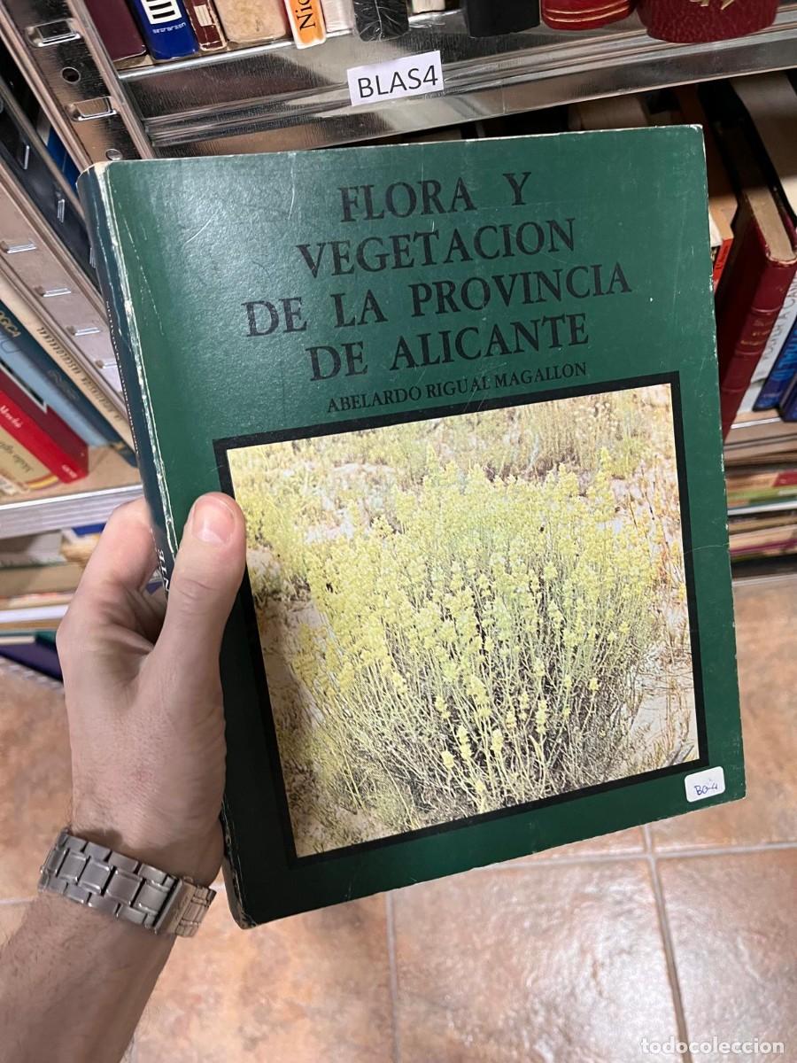 Libros de segunda mano: BLAS4 FLORA Y VEGETACION DE LA PROVINCIA DE ALICANTE ABELARDO RIGUAL MAGALLON