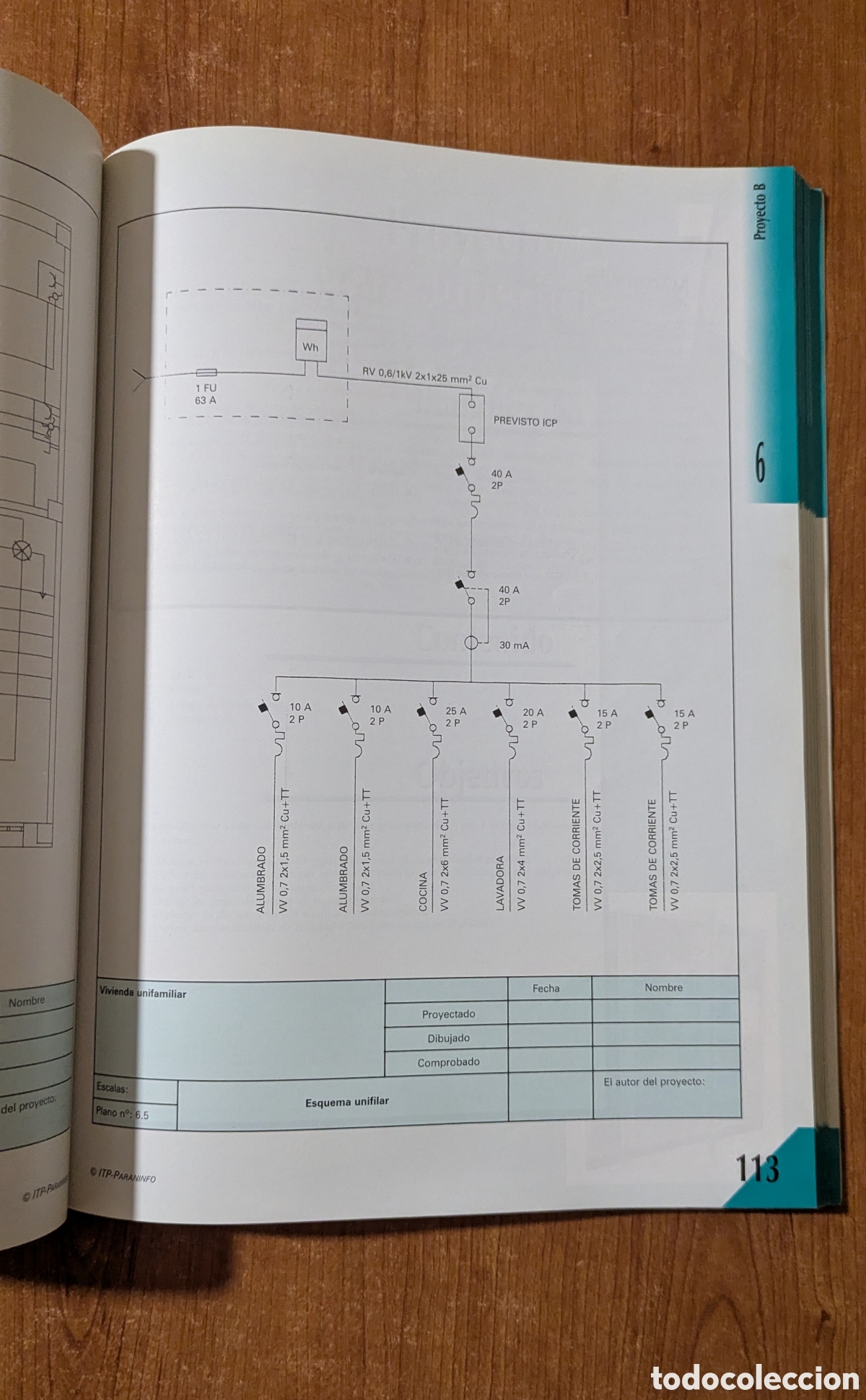 Libros de segunda mano de ciencias: Desarrollo de Instalaciones Electrot&eacute;cnicas en los Edificios. Thompson Paraninfo Jes&uacute;s Trashorras - Foto 9