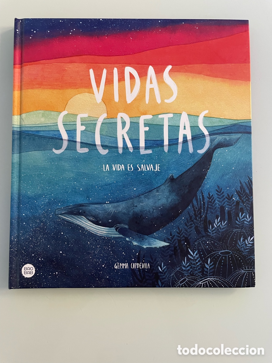 Libros de segunda mano: Vidas Secretas. La vida es salvaje. Gemma Capdevila. Tapa dura. 2020