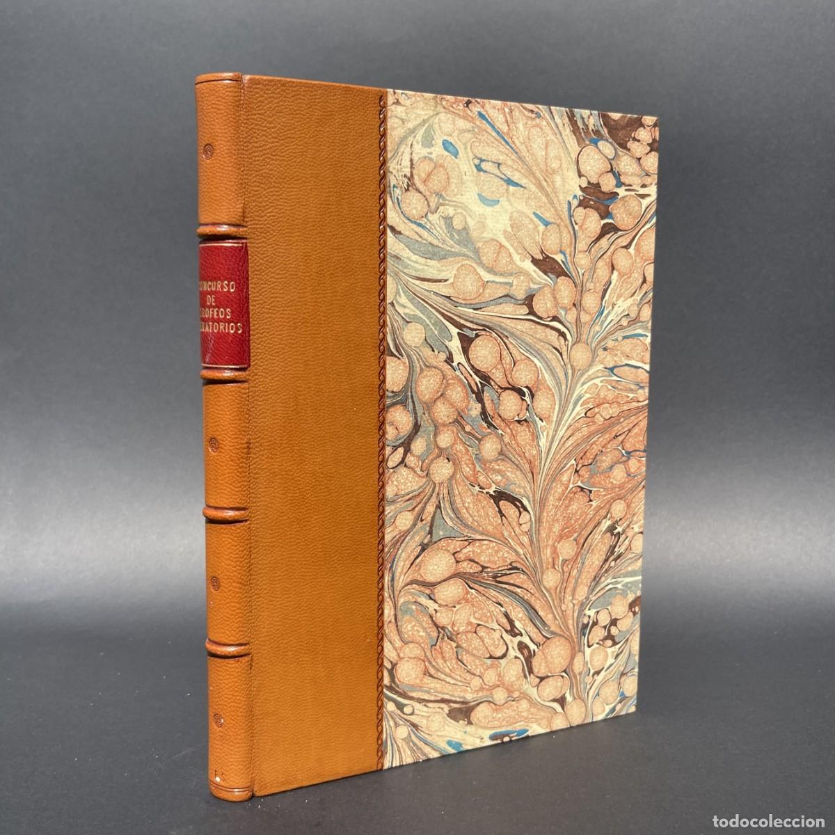 Libros de segunda mano: A&ntilde;o 1950 - Concurso de trofeos venatorios y exposici&oacute;n de la caza en el arte - Bella encuadernaci&oacute;n