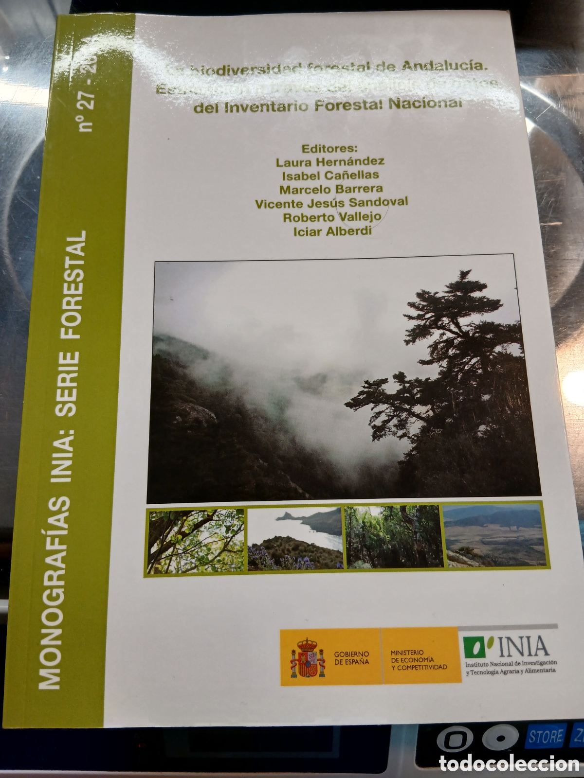 Libros de segunda mano: LA BIODIVERSIDAD FORESTAL DE ANDALUC&Iacute;A ESTIMACION A TRAVES DEL AN&Aacute;LISIS DE DATOS DEL INVENTARIO