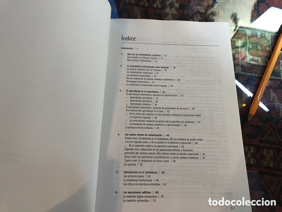 Libros de segunda mano de ciencias: La construcci&oacute;n del lenguaje matem&aacute;tico. Manuel Alcal&aacute;. Grao - Foto 5