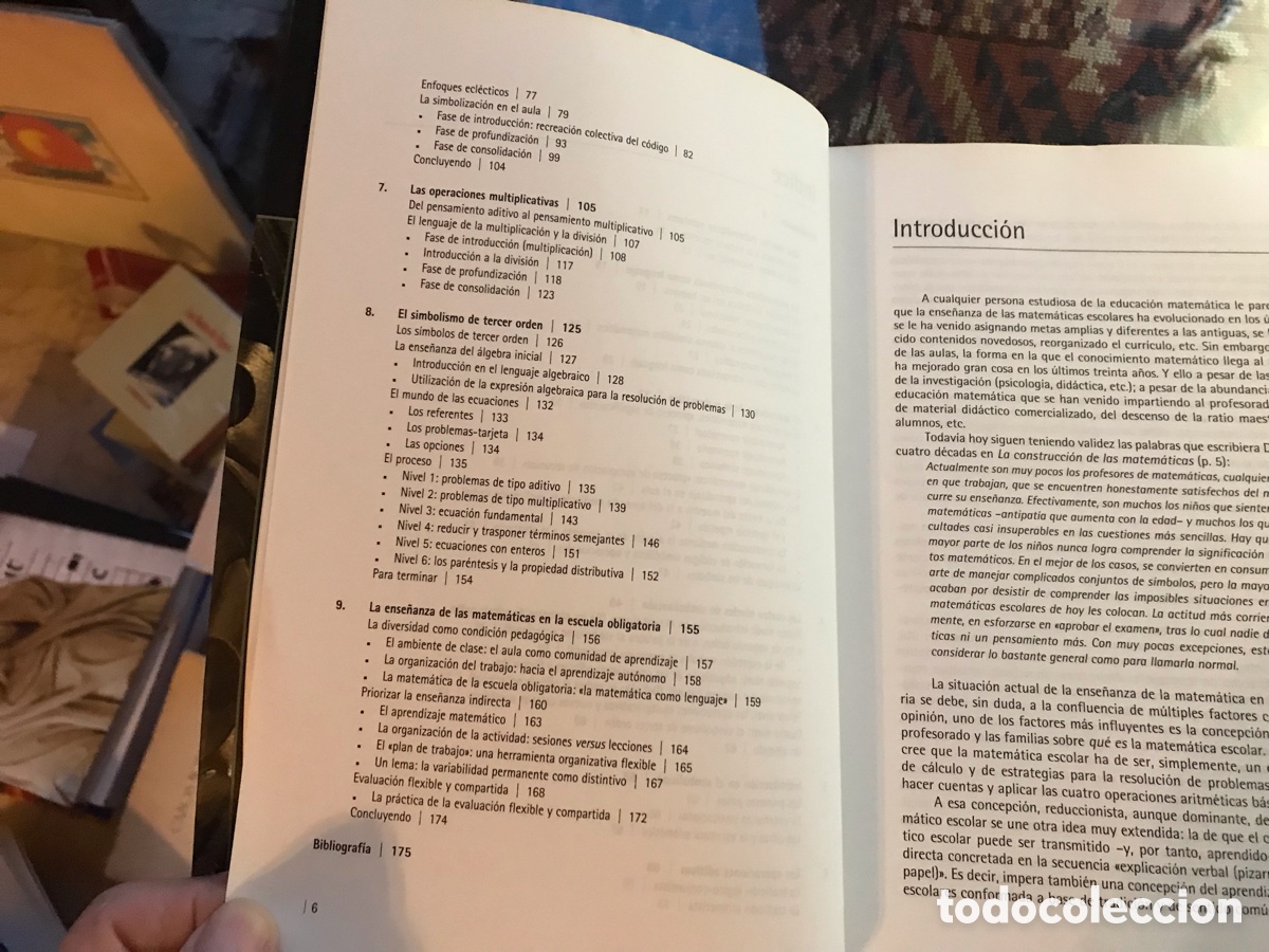 Libros de segunda mano de ciencias: La construcci&oacute;n del lenguaje matem&aacute;tico. Manuel Alcal&aacute;. Grao - Foto 6