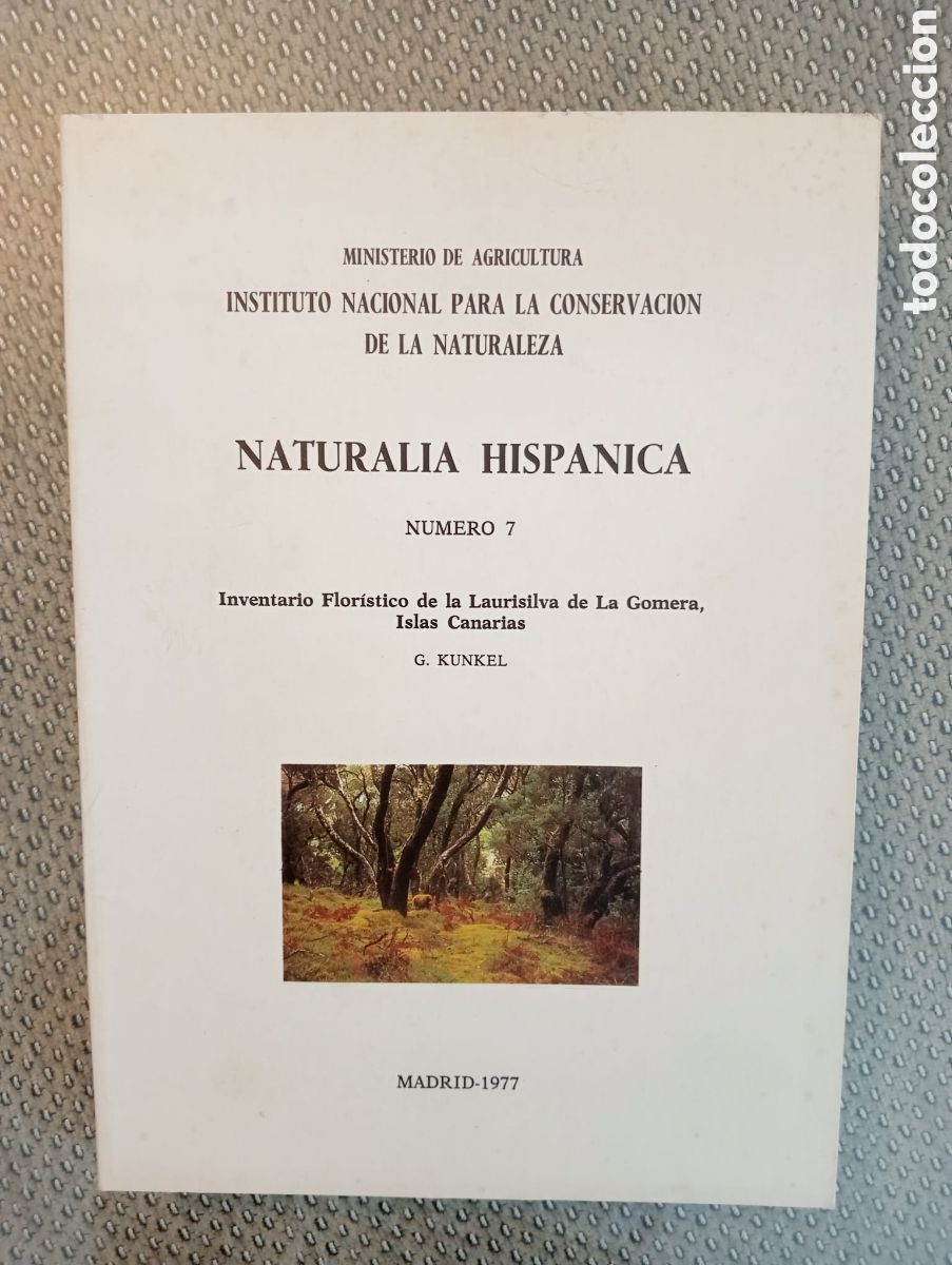 Libros de segunda mano: NATURALIA HISP&Aacute;NICA N&ordm; 7. ICON. Personas inventario flor&iacute;stico de la laurisilva de La Gomera