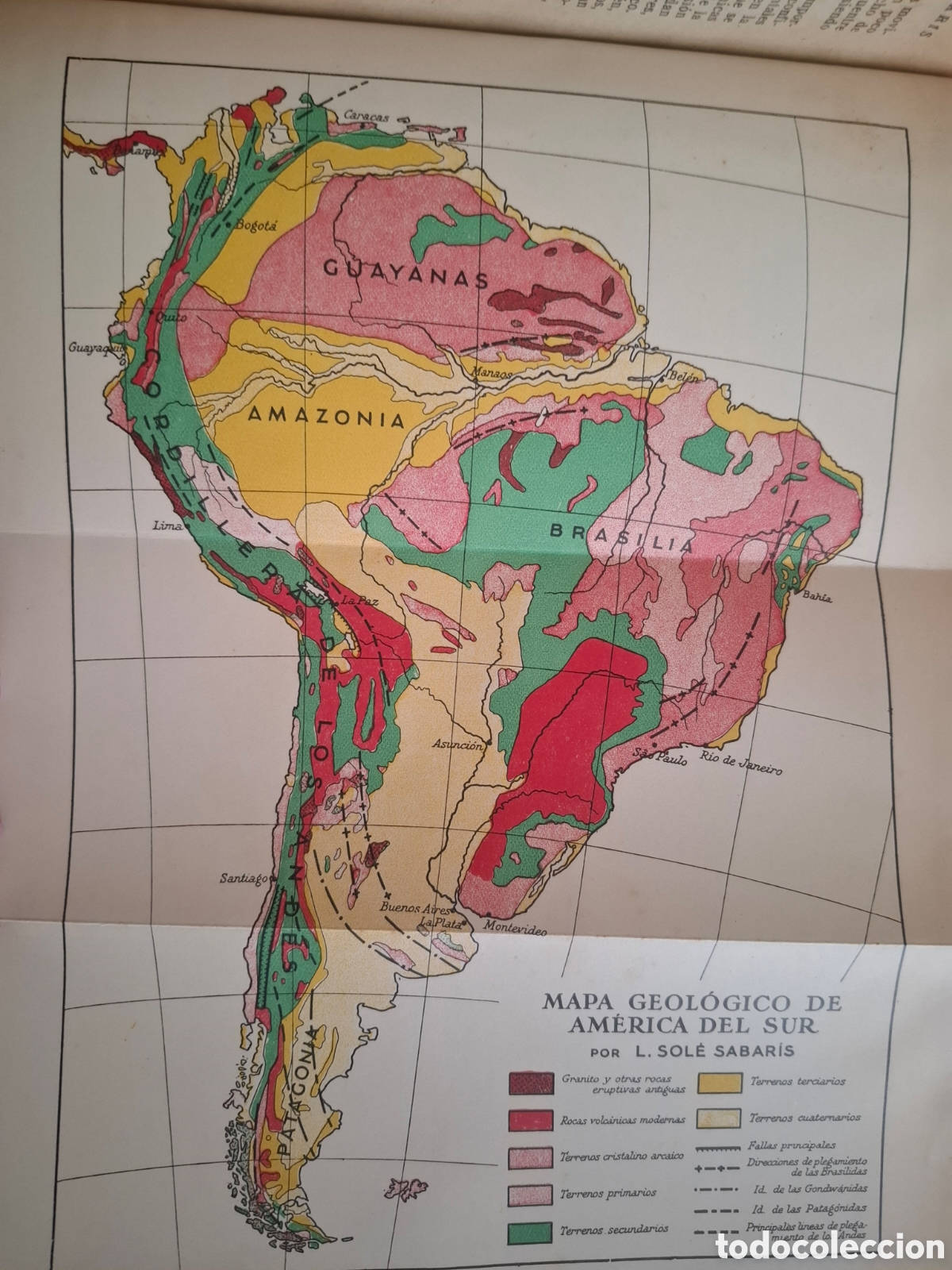 Libros de segunda mano: Introducci&oacute;n a la Geologia - L.Sol&eacute; Sabaris - 1938 - Foto 4