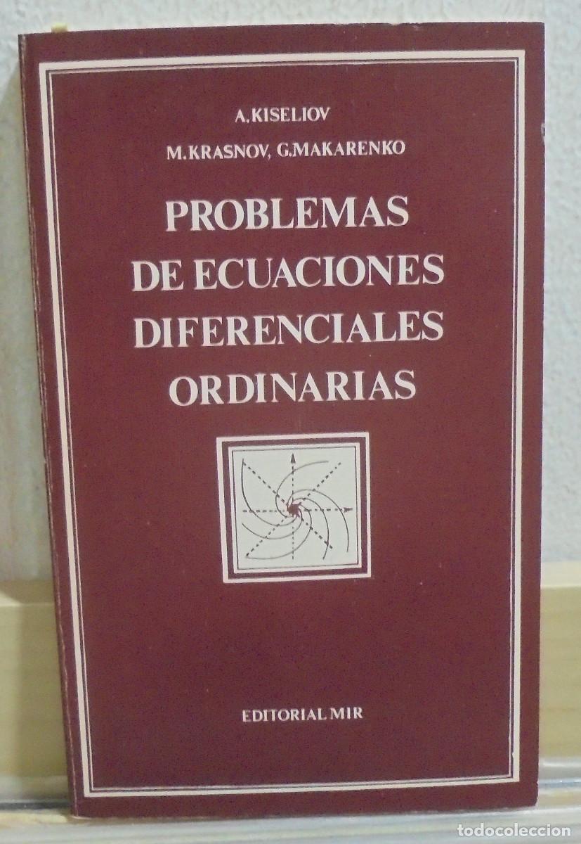 Libros de segunda mano de Ciencias: Problemas de ecuaciones diferenciales ordinarias. A. Kiseliov, M. Krasnov, G. Makarenko