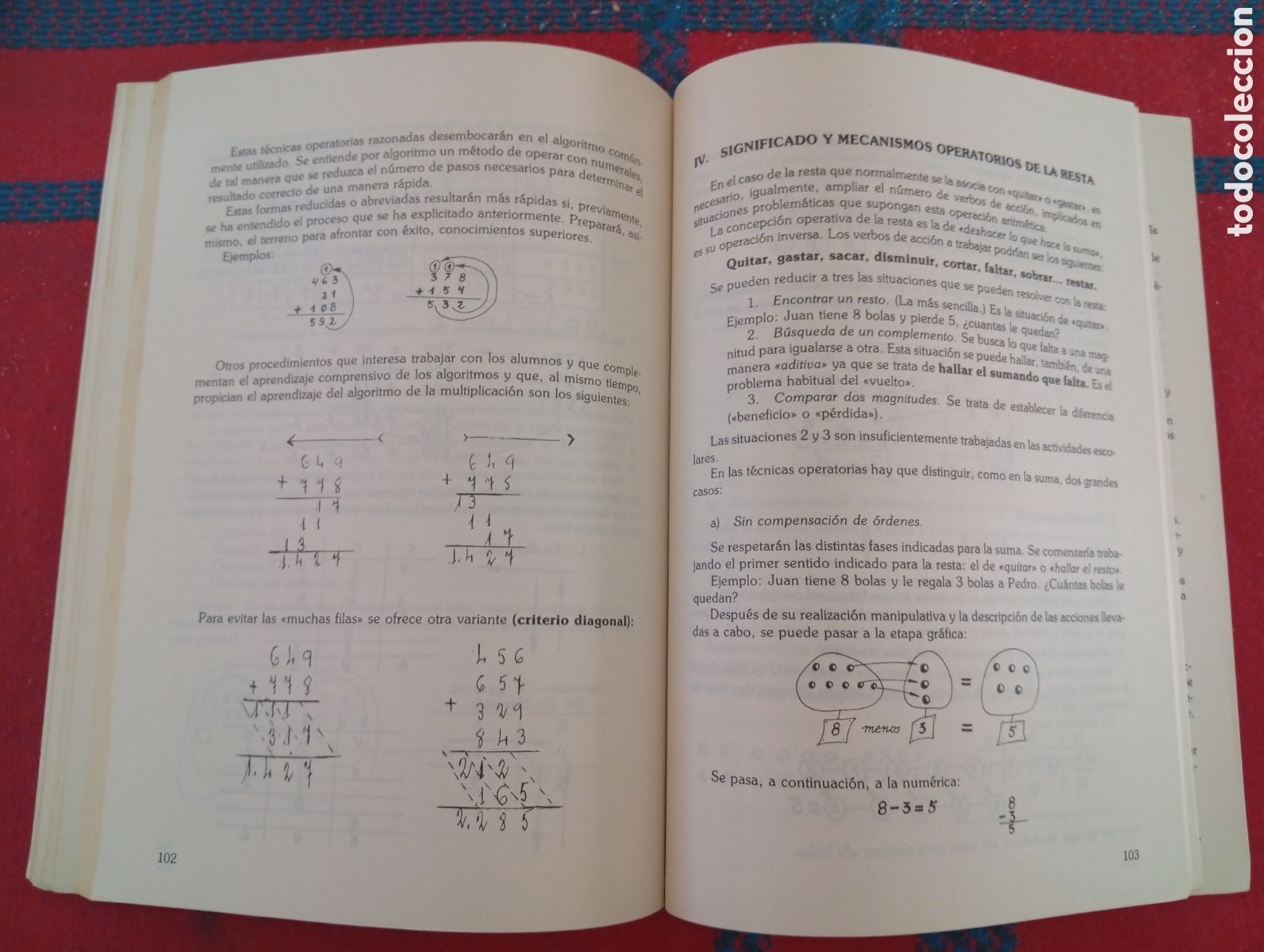 Libros de segunda mano de ciencias: EL NUMERO Y LAS OPERACIONES ARITMETICAS BASICAS, SU PSICODIDACTICA. BUEN ESTADO - Foto 3