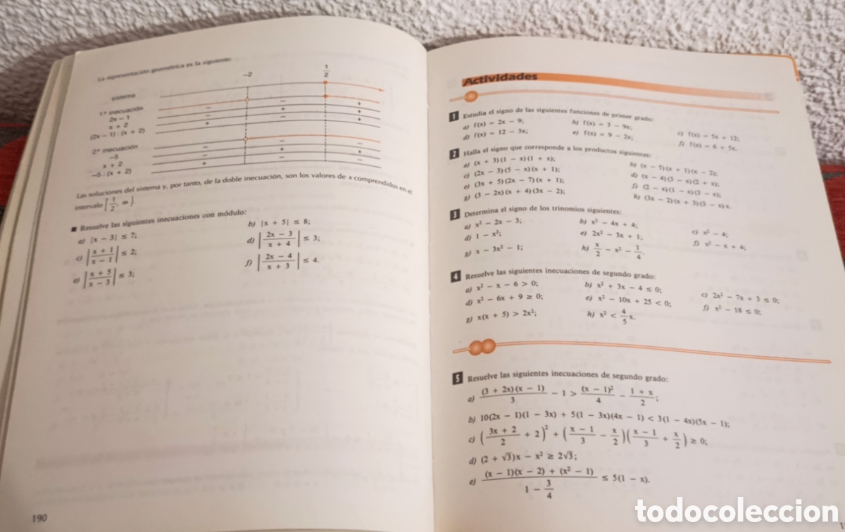 Libros de segunda mano de ciencias: Libro: Matem&aacute;ticas 1 BUP - Editorial Edelvives - Educaci&oacute;n cl&aacute;sica - Foto 2