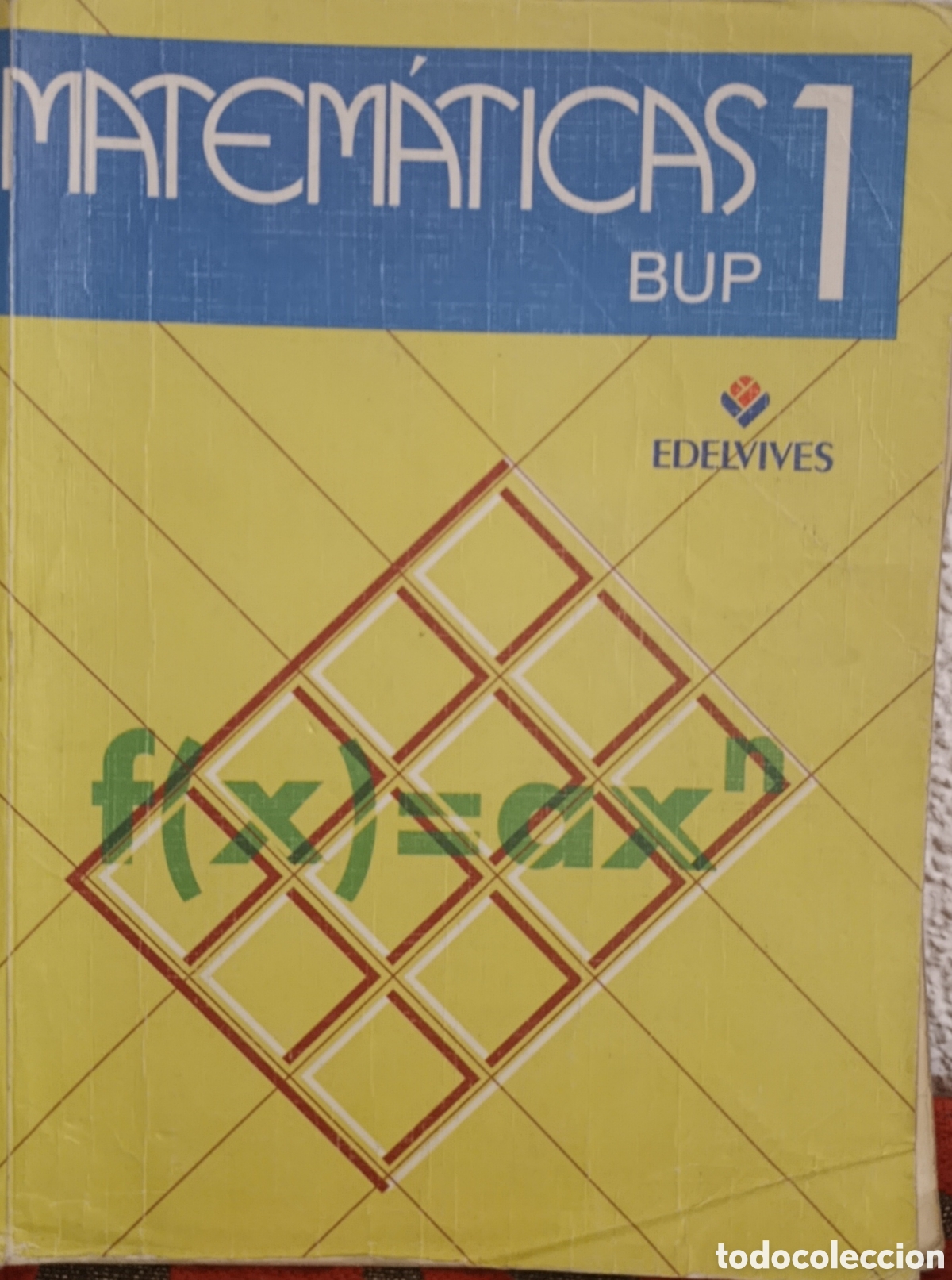 Libros de segunda mano de ciencias: Libro: Matem&aacute;ticas 1 BUP - Editorial Edelvives - Educaci&oacute;n cl&aacute;sica - Foto 1