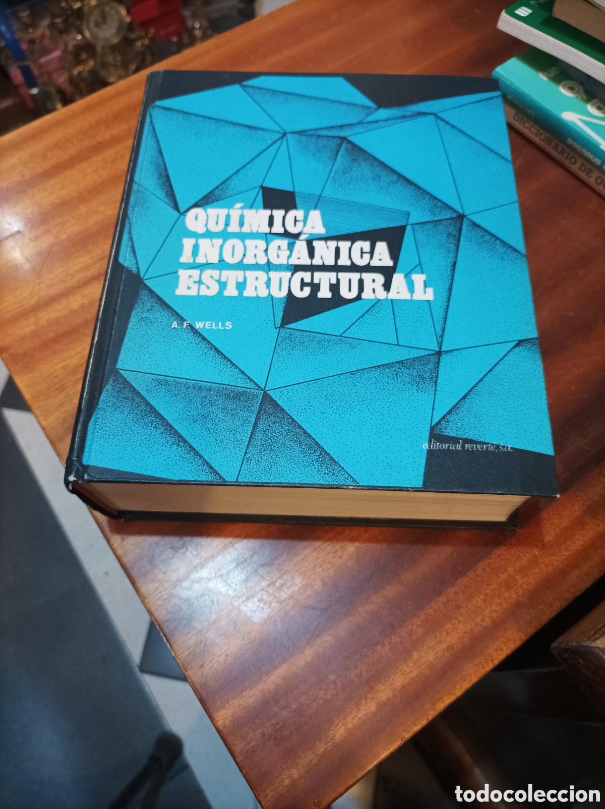 Libros de segunda mano de Ciencias: QU&Iacute;MICA INORG&Aacute;NICA ESTRUCTURAL.A.F.WELLS . EDITORIAL REVERTE SA 1978