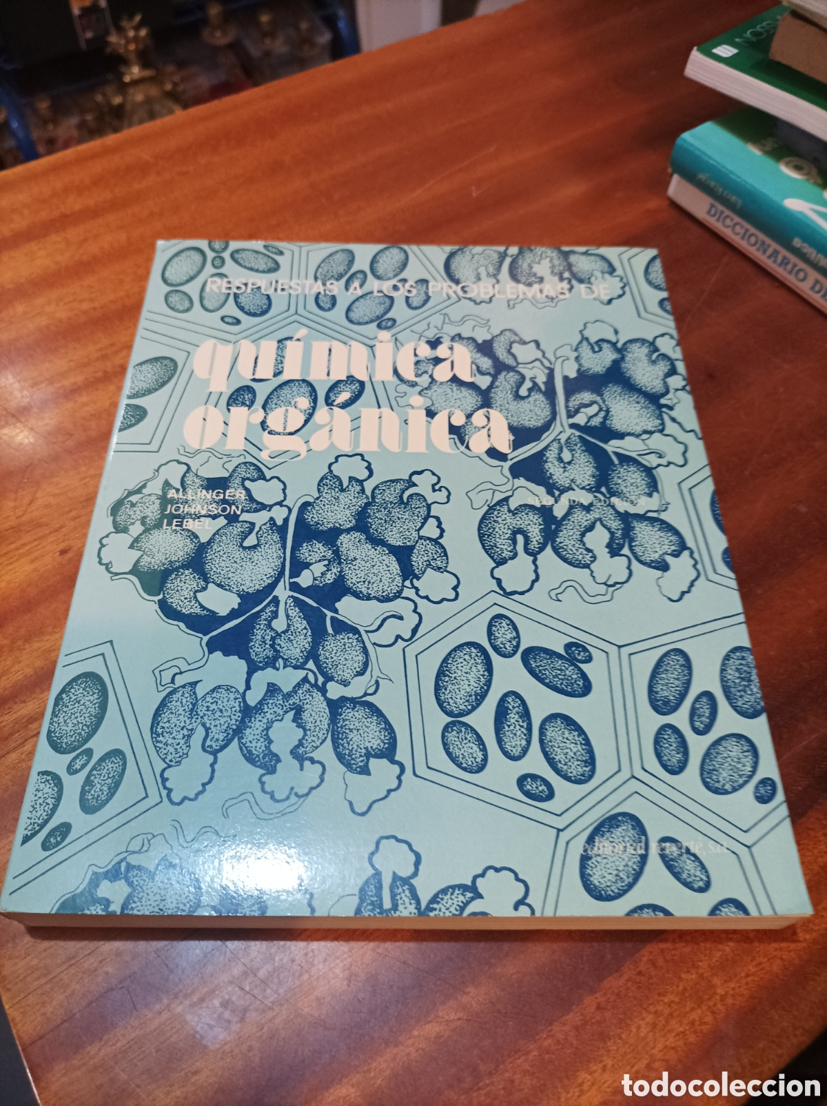 Libros de segunda mano de Ciencias: RESPUESTAS A LOS PROBLEMAS DE QU&Iacute;MICA ORG&Aacute;NICA.ALLINGER/JHONSON/LE EL. 2EDICION.EDITORIAL REVERT&Eacute;.19