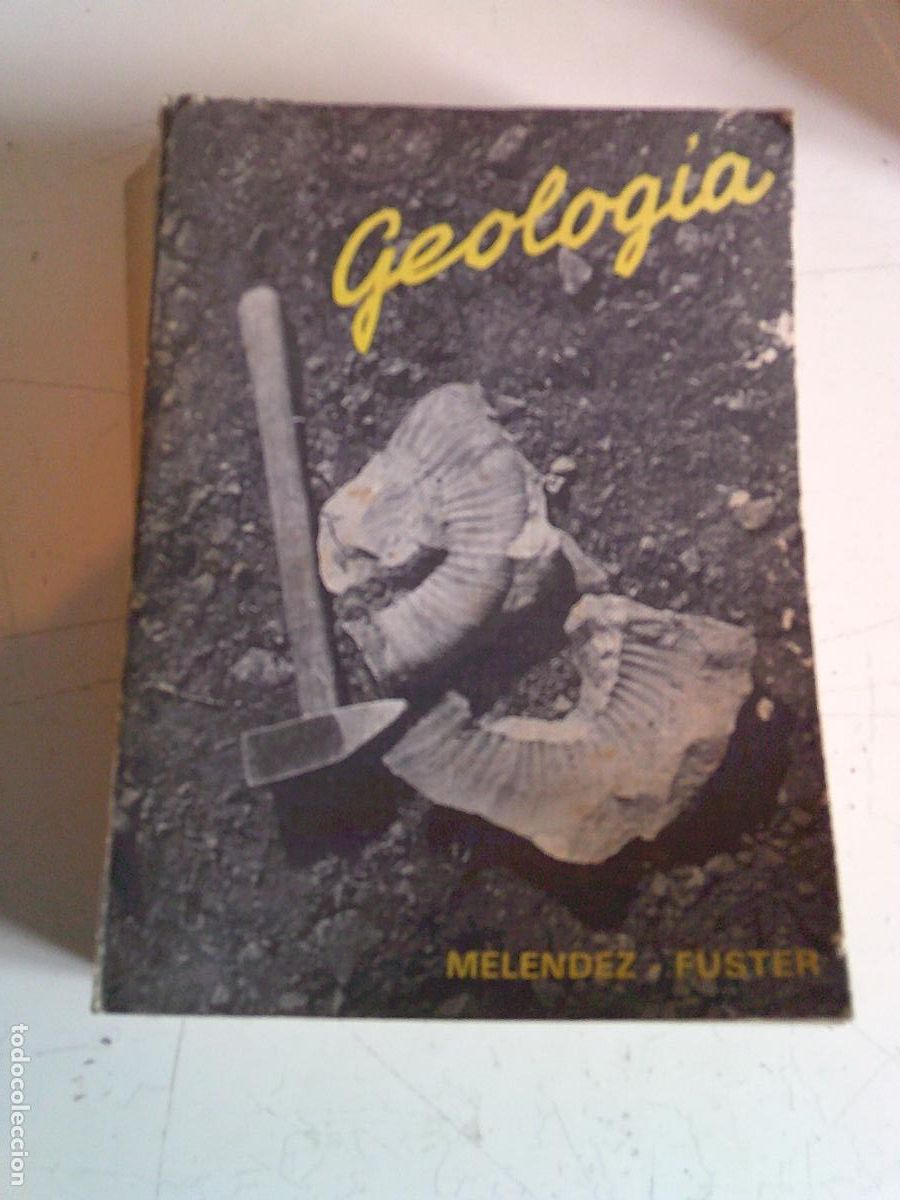 Libros de segunda mano: Geolog&iacute;a Melendez Fuster Paraninfo