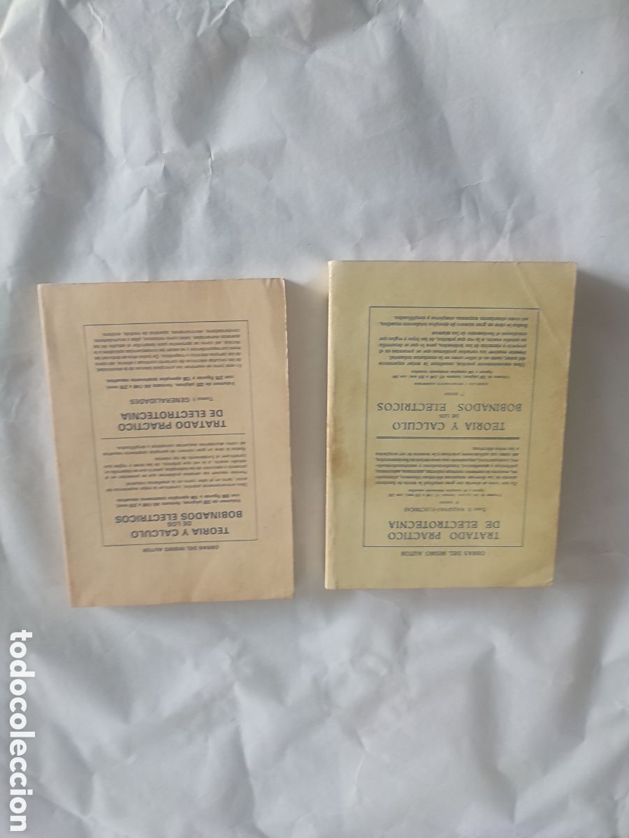 Libros de segunda mano de ciencias: 2 Libros Tomos tratado de electrotecnica - Foto 2