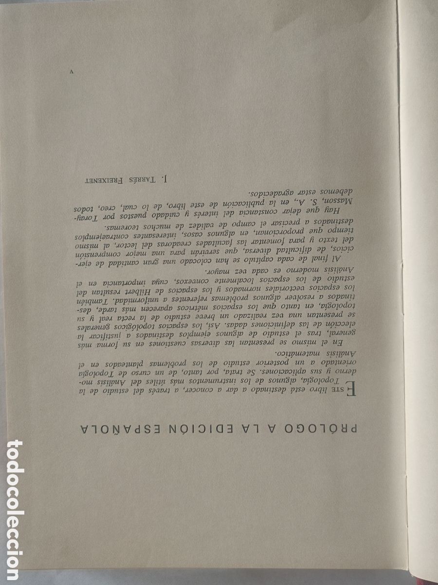 Libros de segunda mano de ciencias: libro TOPOLOGIA G.CHOQUET - Foto 3