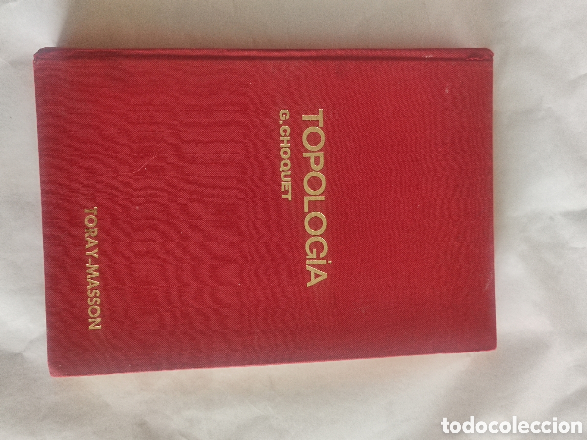 Libros de segunda mano de Ciencias: libro TOPOLOGIA G.CHOQUET