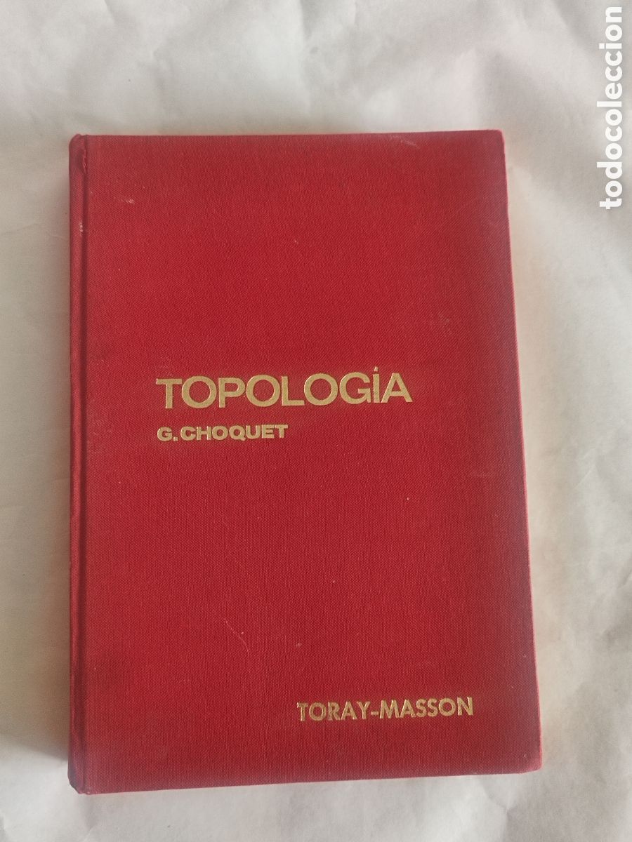 Libros de segunda mano de ciencias: libro TOPOLOGIA G.CHOQUET - Foto 1