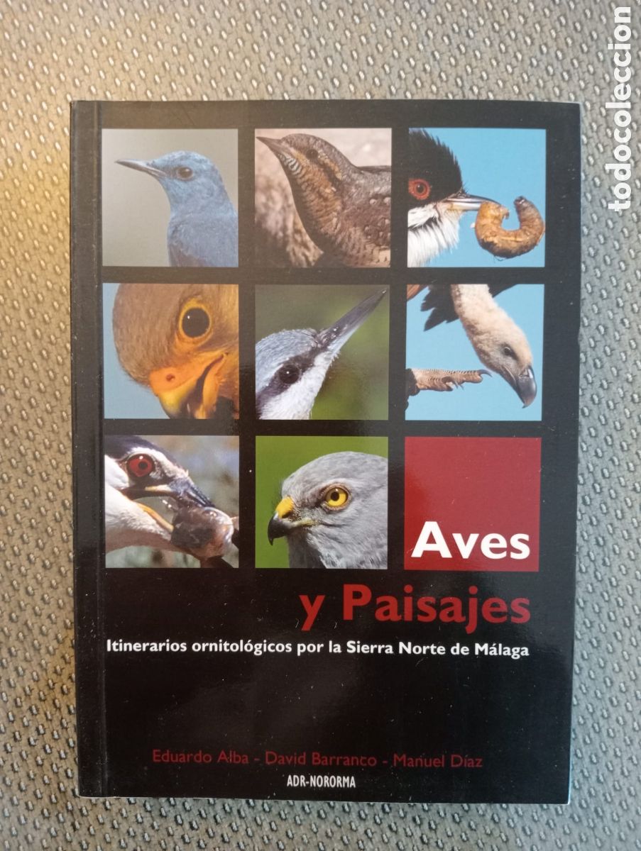 Libros de segunda mano: Aves y paisaje. Itinerarios ornitol&oacute;gicos por la Sierra Norte de M&aacute;laga / Eduardo Alba...
