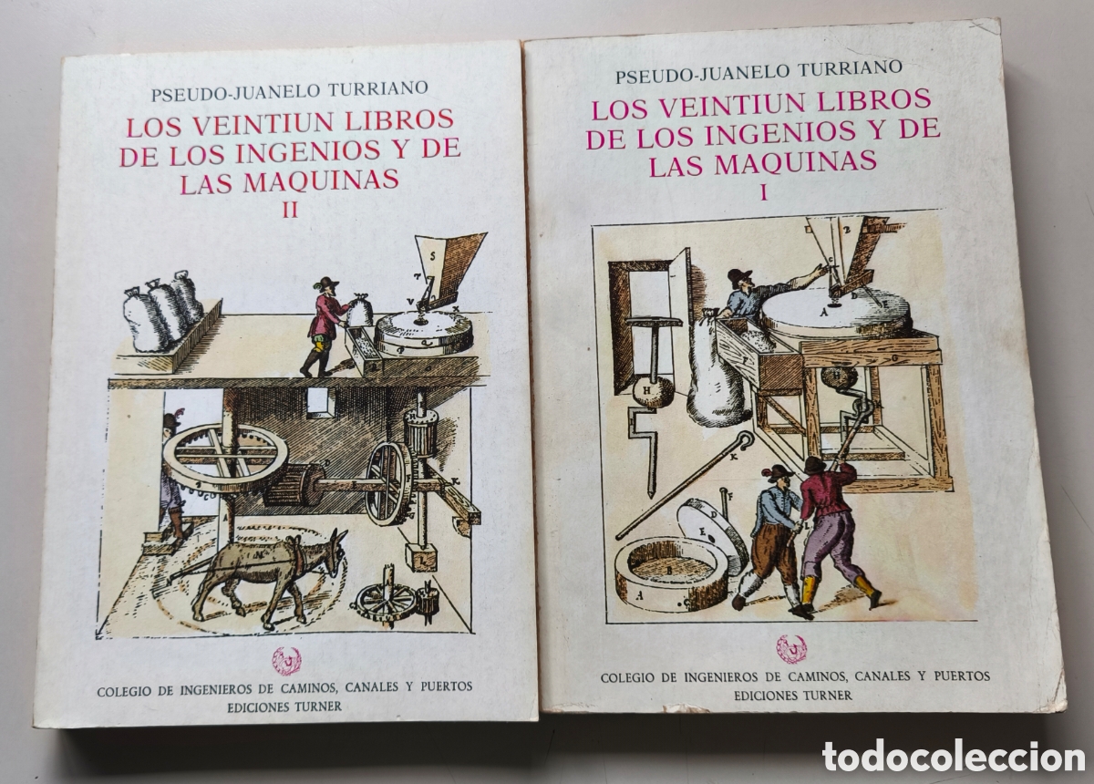 Libros de segunda mano de Ciencias: Los veintiun libros de los ingenios y de las maquinas. Juanelo Turriano.