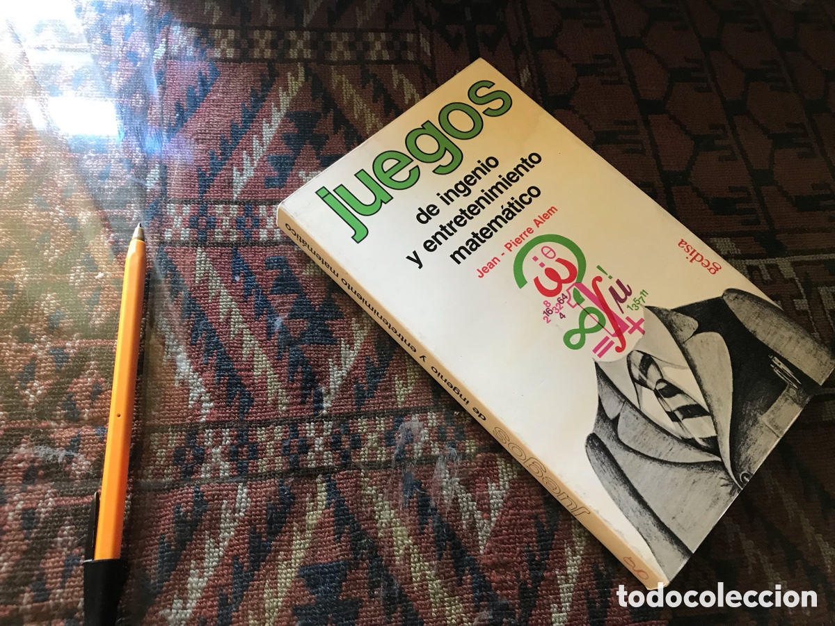 Libros de segunda mano de Ciencias: Juegos de ingenio y entretenimiento matem&aacute;tico. Jean-Pierre Alem . Gedisa