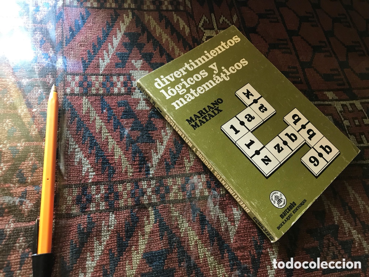 Libros de segunda mano de Ciencias: Divertimientos l&oacute;gicos y matem&aacute;ticos. Mariano Mataix. Marcombo