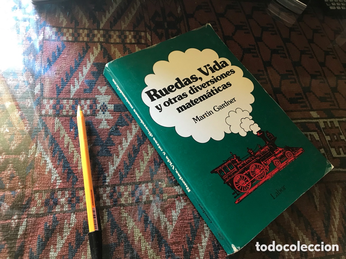 Libros de segunda mano de Ciencias: Ruedas, vida y otras diversiones matem&aacute;ticas. Martin Gardner. Labor