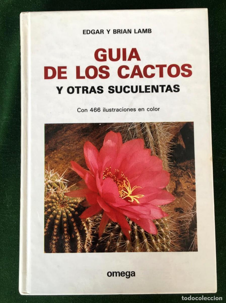 Libros de segunda mano: Libro &rdquo;Gu&iacute;a de los cactus y otras suculentas&rdquo; escrito por Edgar y Brian Lamb.
