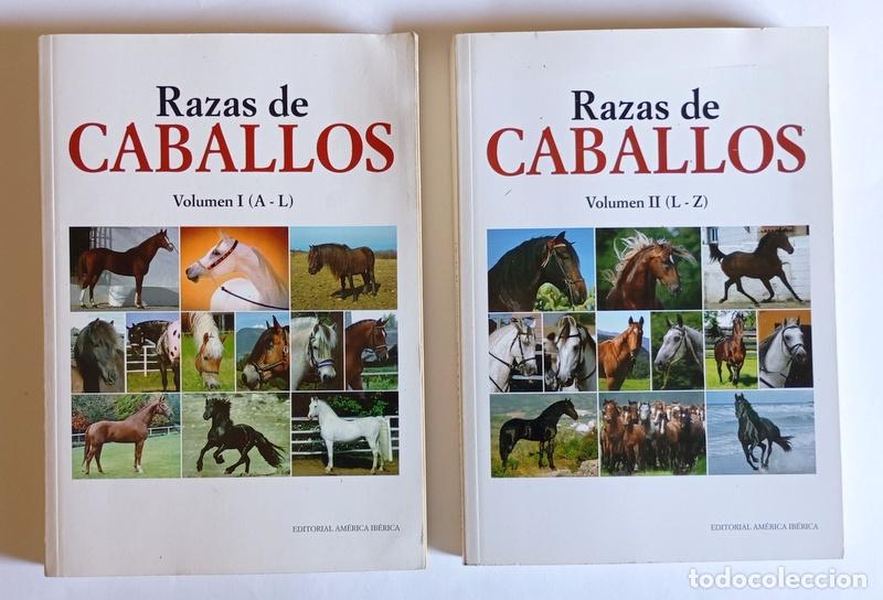 Libros de segunda mano: RAZAS DE CABALLOS - DOS VOLUMENES - PEDRO MADERA