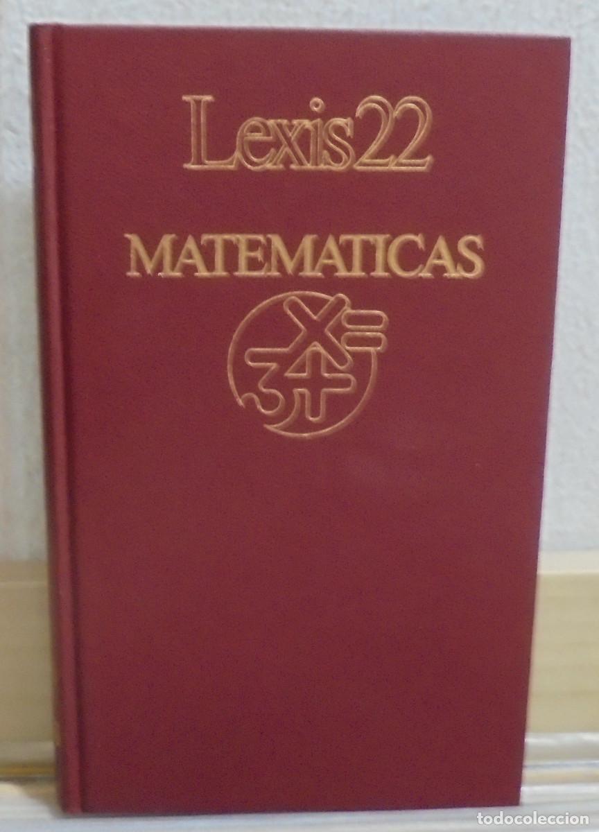 Libros de segunda mano de ciencias: Matem&aacute;ticas. Lexis 22 - Foto 1