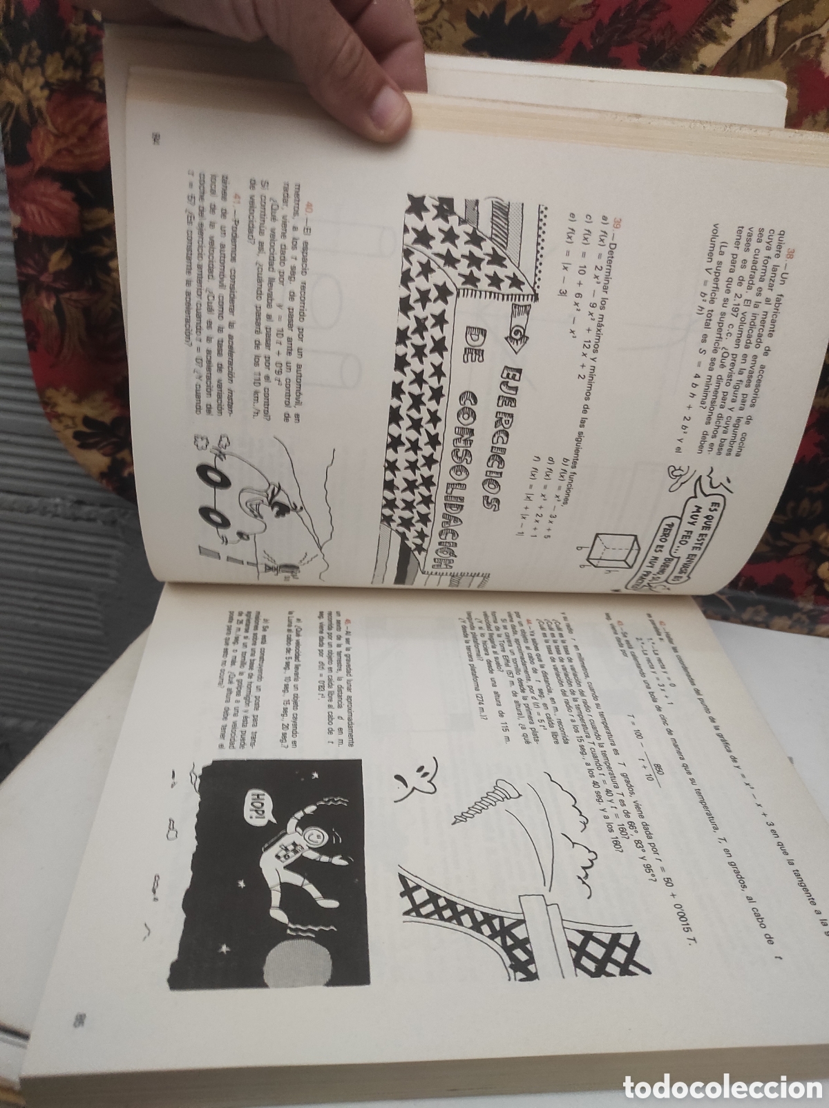 Libros de segunda mano de ciencias: Volumen 1 y 2 de Matem&aacute;ticas de Bachillerato, - Foto 4