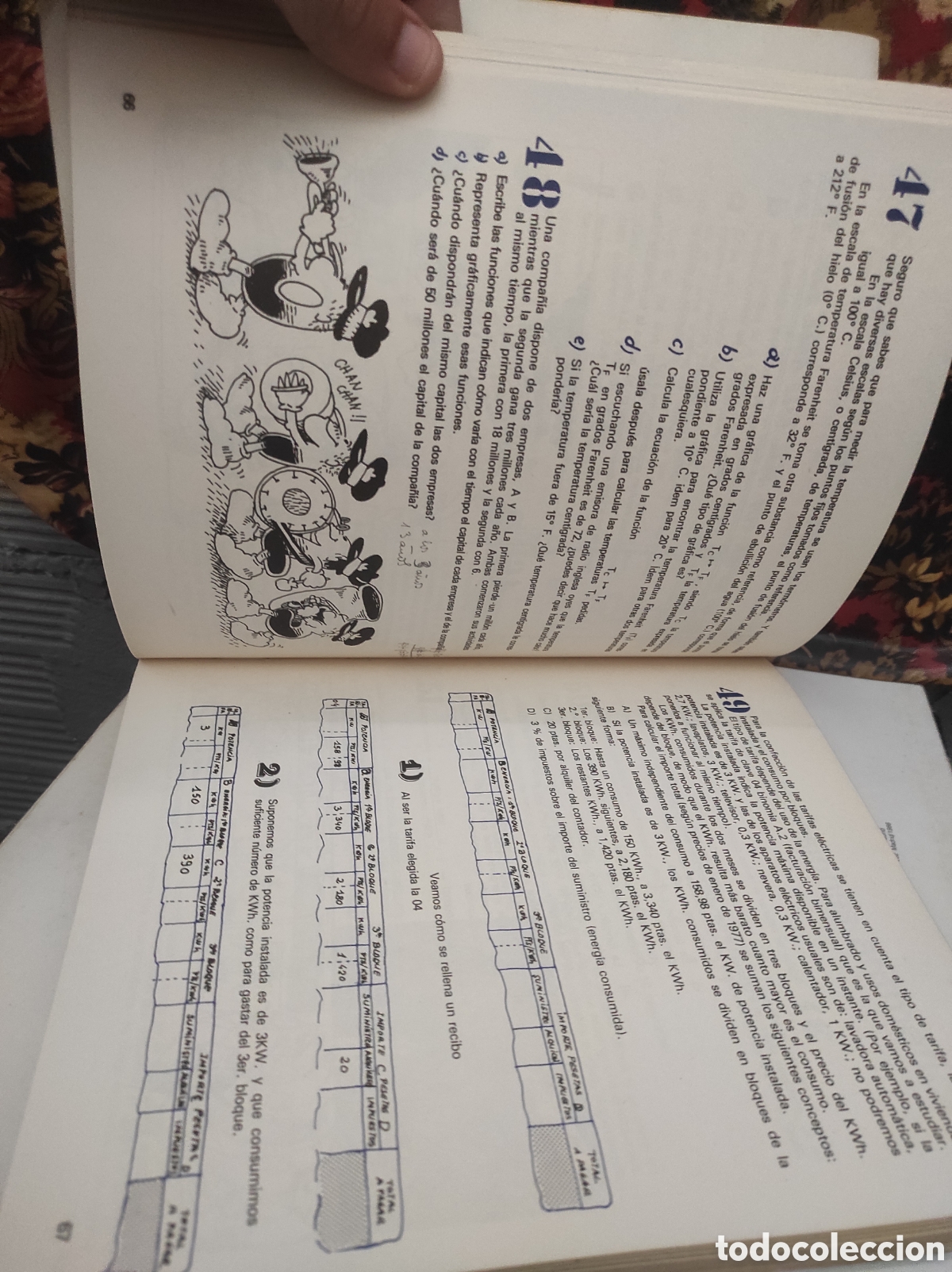 Libros de segunda mano de ciencias: Volumen 1 y 2 de Matem&aacute;ticas de Bachillerato, - Foto 11