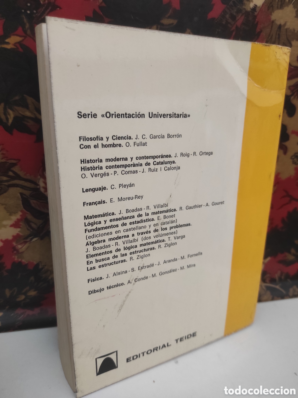 Libros de segunda mano de ciencias: MATEM&Aacute;TICA C.O.U. BOADAS VILLALB&Iacute; (PEDIDO MINIMO 10&euro;) - Foto 2