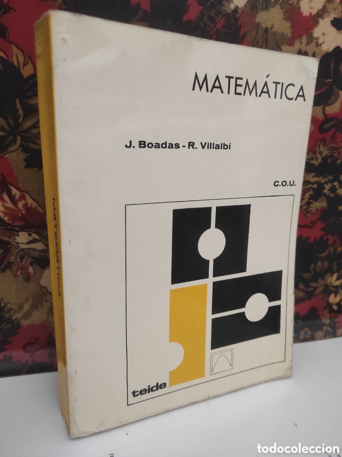 Libros de segunda mano de Ciencias: MATEM&Aacute;TICA C.O.U. BOADAS VILLALB&Iacute; (PEDIDO MINIMO 10&euro;)