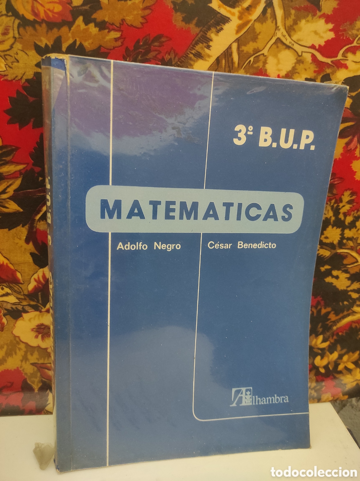 Libros de segunda mano de Ciencias: MATEM&Aacute;TICAS, 3 BUP BENEDICTO MART&Iacute;N, C&Eacute;SAR; NEGRO FERN&Aacute;NDEZ, ADOLFO (PEDIDO MINIMO 10&euro;)
