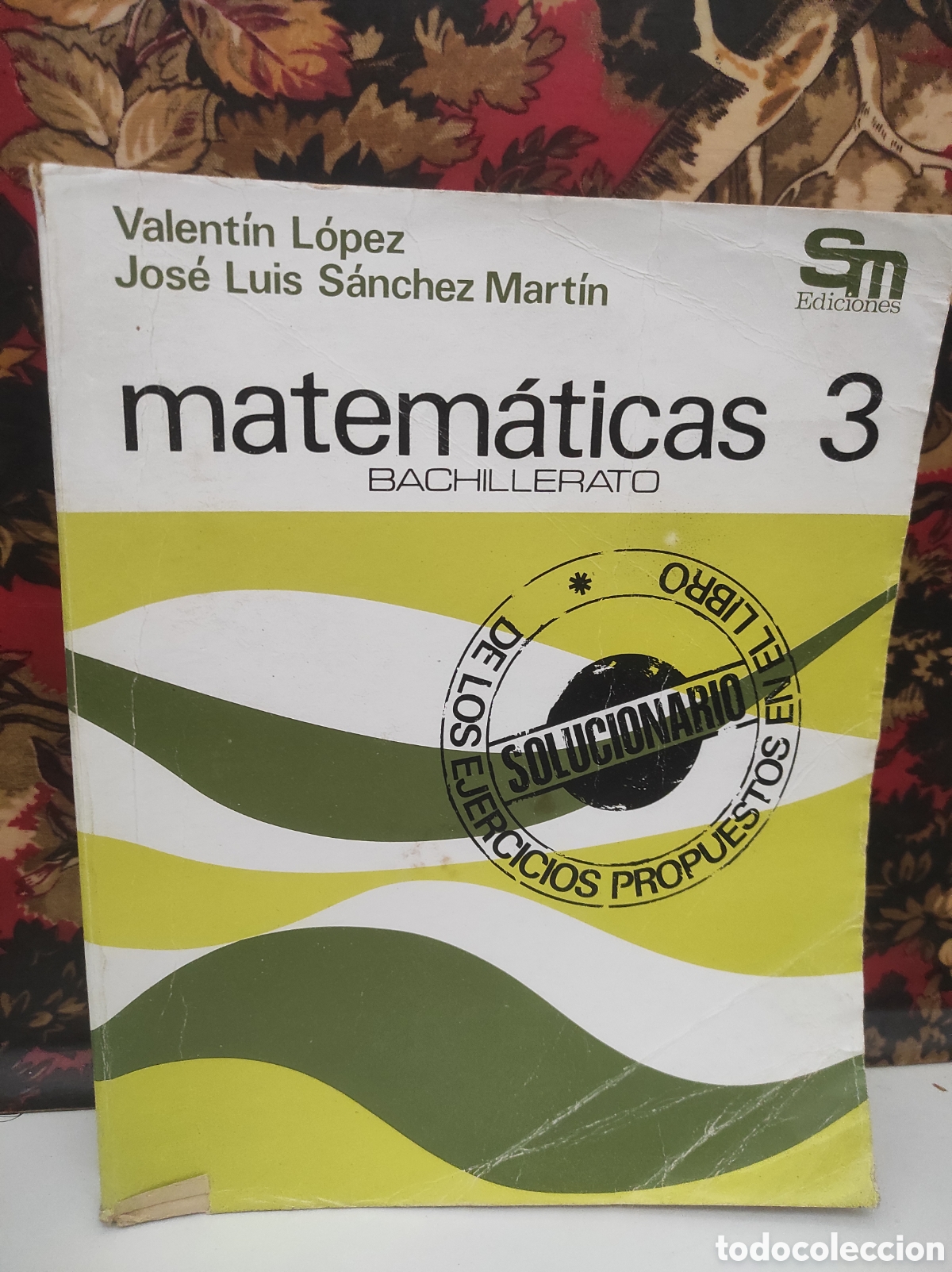 Libros de segunda mano de Ciencias: MATEMATICAS 3 BACHILLERATO. VALENTIN LOPEZ, JOSE LUIS SANCHEZ