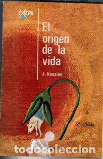 Libros de segunda mano: El origen de la vida, J. Keosian - Foto 1