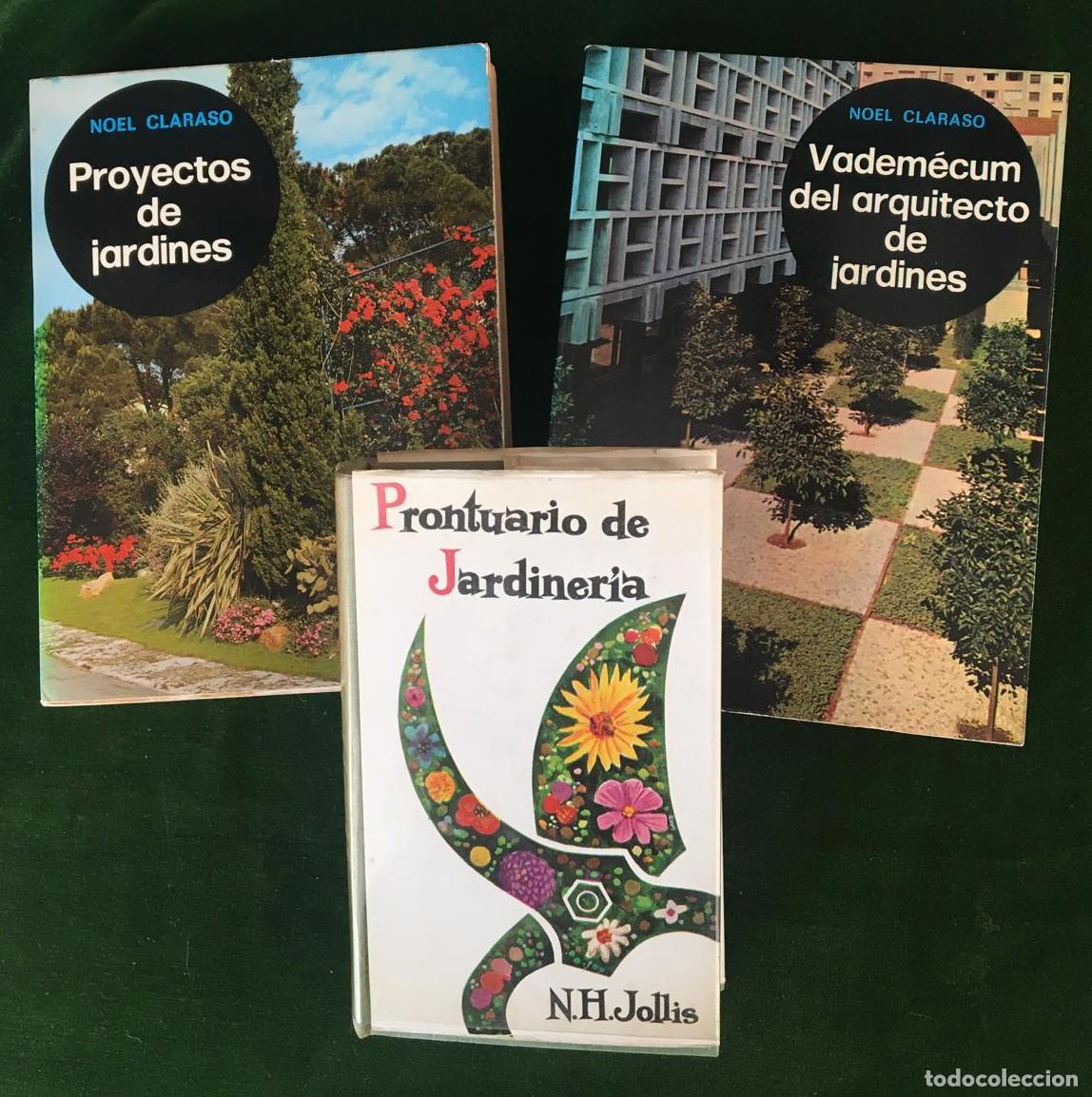 Libros de segunda mano: Lote de 3 libros sobre jardiner&iacute;a y paisajismo