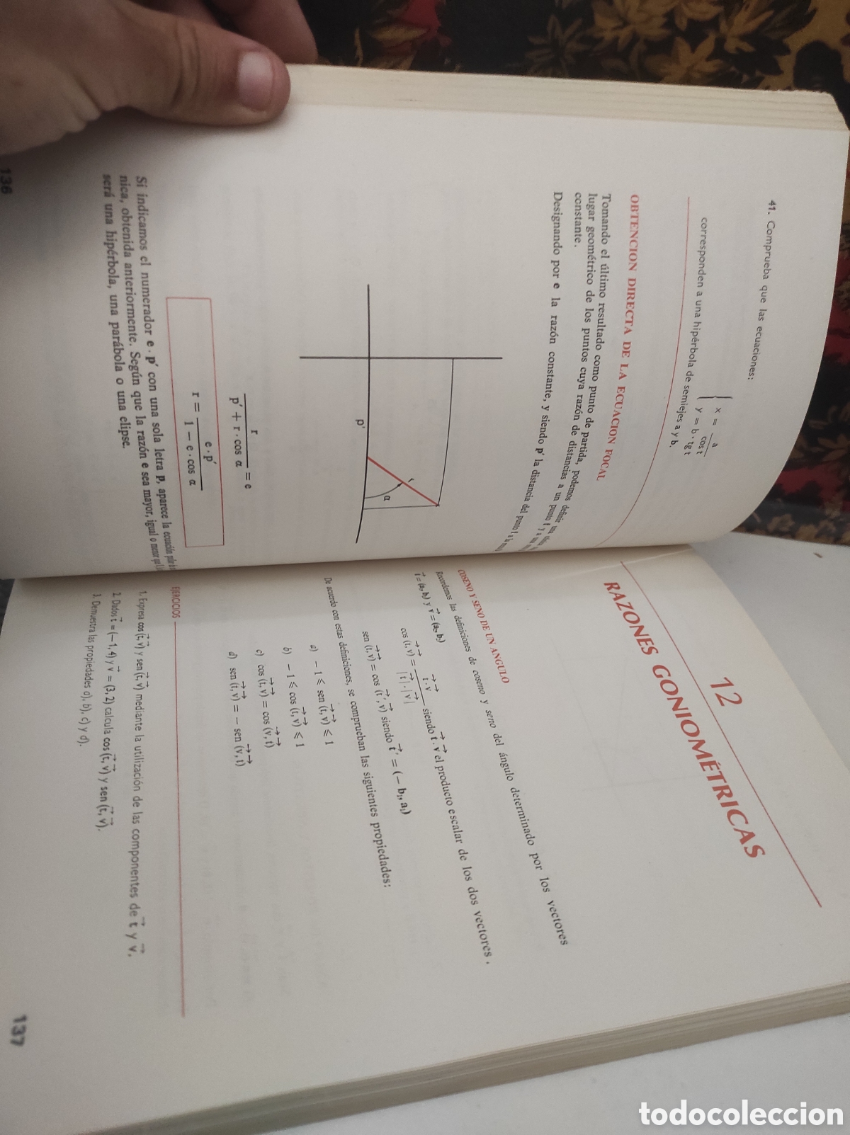 Libros de segunda mano de ciencias: MATEM&Aacute;TICAS INTEGRAL BUP CURSO 3, 1978 EDITORIAL VICENS VIVES - Foto 4