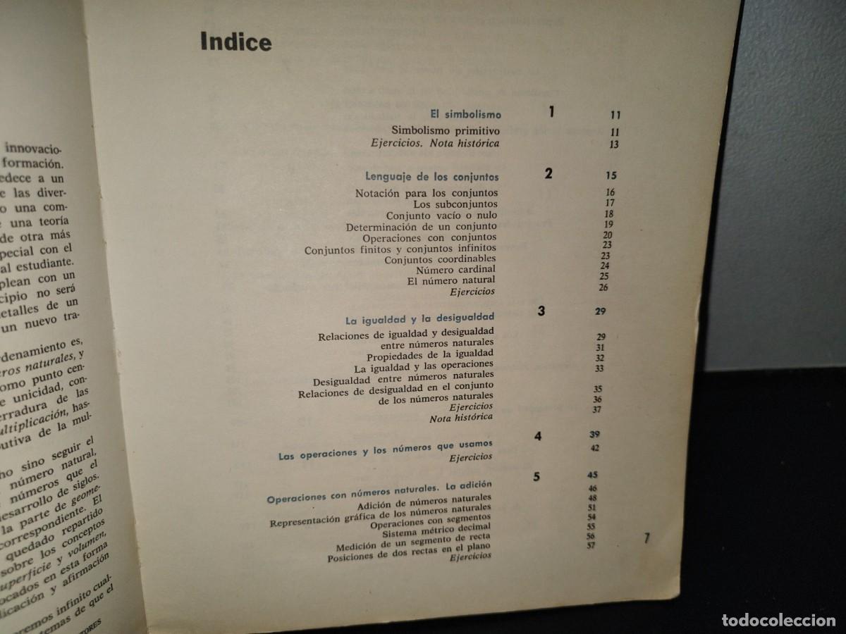 Libros de segunda mano de ciencias: 216- Matem&aacute;tica Moderna - Robledo V&aacute;zquez. Cruz Ramos - Foto 8