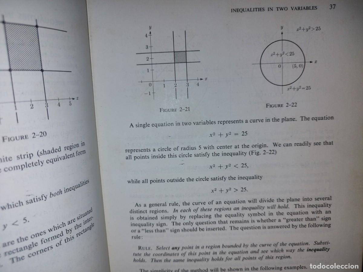 Libros de segunda mano de ciencias: 216- Calculus With Analytics Geometry. A First Course - Murray H. Protter, Charles B. Morrey - 1963 - Foto 10