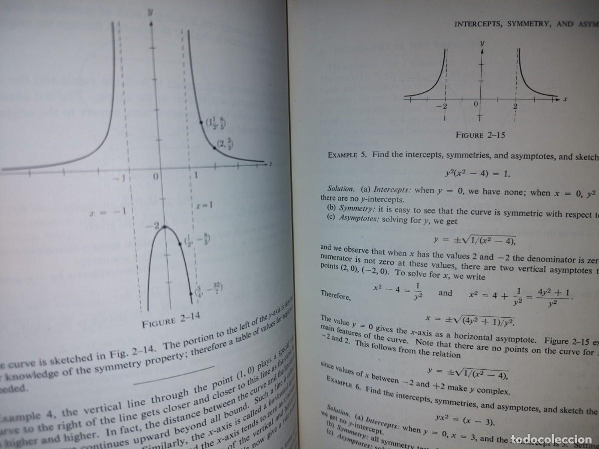 Libros de segunda mano de ciencias: 216- Calculus With Analytics Geometry. A First Course - Murray H. Protter, Charles B. Morrey - 1963 - Foto 11