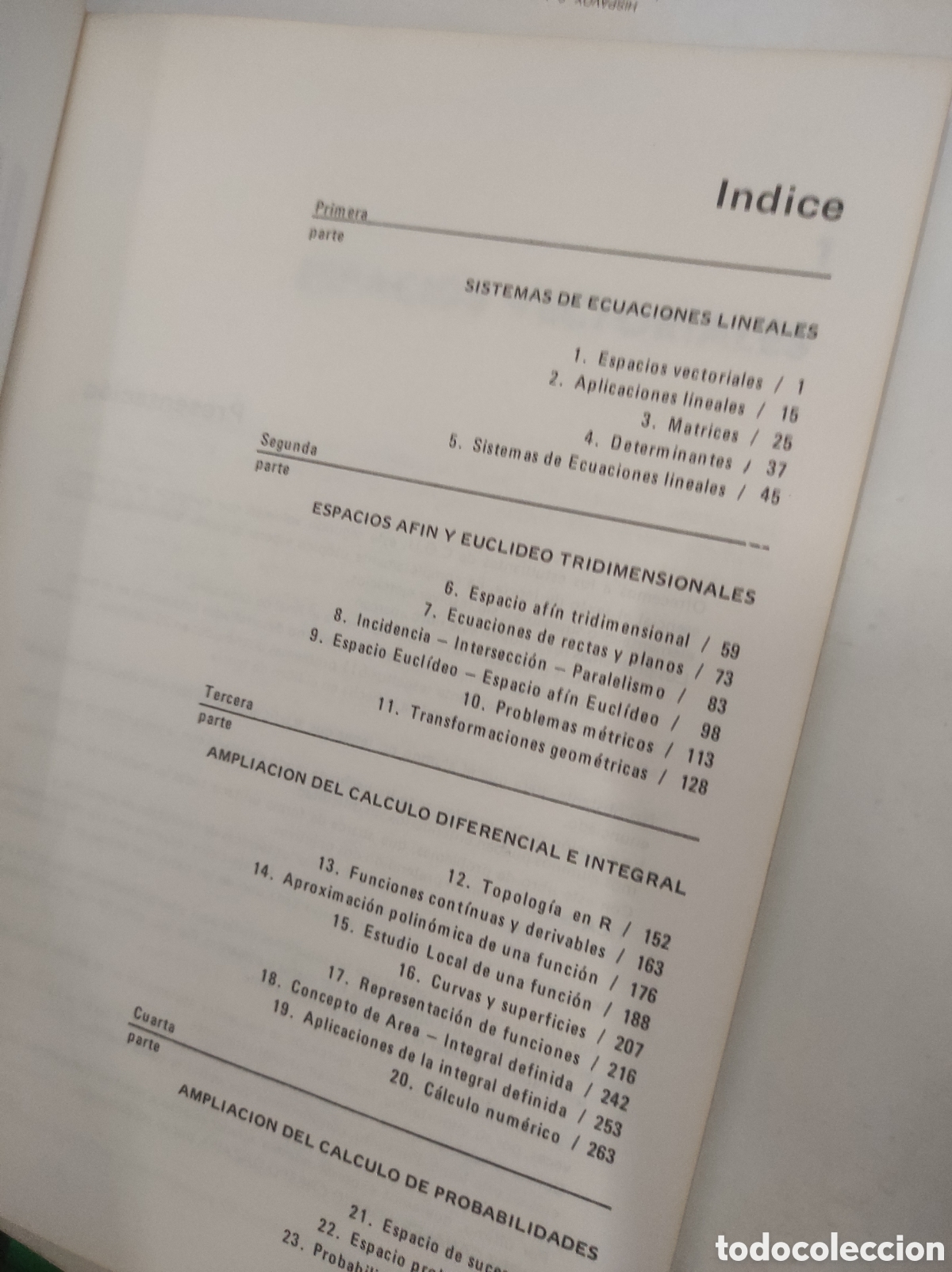Libros de segunda mano de ciencias: Matem&aacute;ticas C.O.U. - Tomo 2&ordm; Problemas - Foto 4