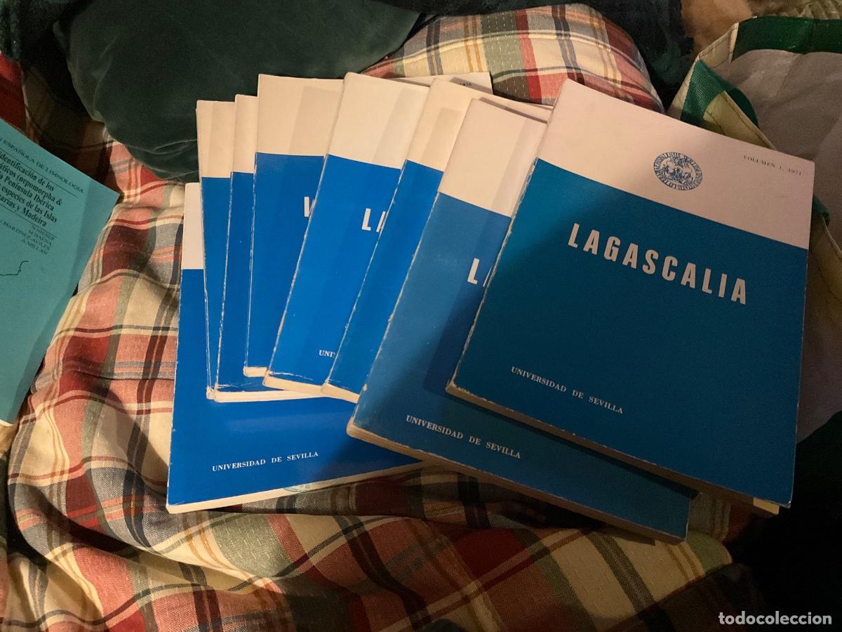Libros de segunda mano: Lagascalia 8 n&uacute;meros departamento de bot&aacute;nica Sevilla 1971, 1972,1973, 1974 , 1976 1986