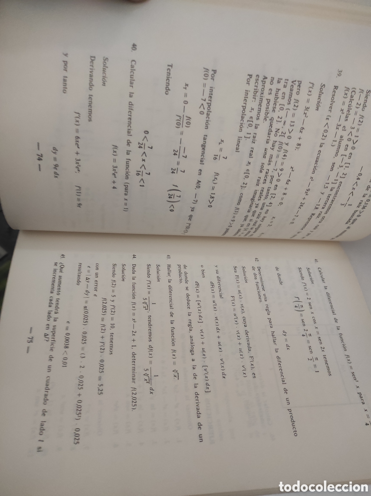 Libros de segunda mano de ciencias: MATEM&Aacute;TICAS CURSO 3&ordm; BUP - LIBRO DE TEXTO EDITORIAL LIBRER&Iacute;A GENERAL - (PEDIDO MINIMO 10&euro;) - Foto 4