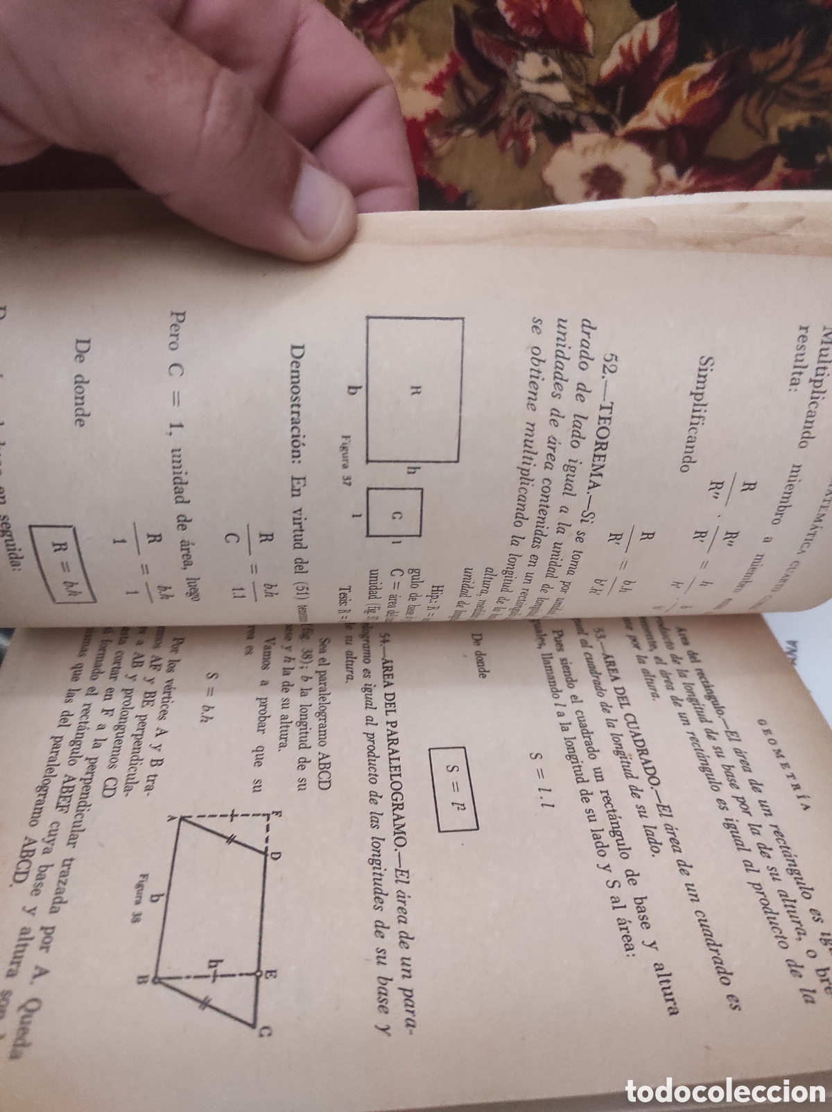 Libros de segunda mano de ciencias: Geometr&iacute;a: Matem&aacute;tica Cuarto Curso. Dr. Antonio Paz Jord&aacute;n - Foto 4