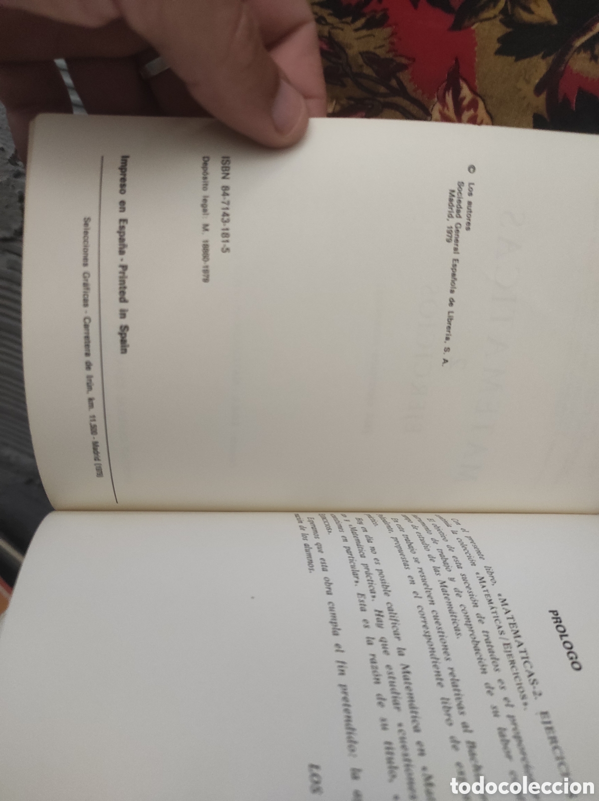 Libros de segunda mano de ciencias: MATEMATICAS 2&ordm; BUP EJERCICIOS - Foto 3
