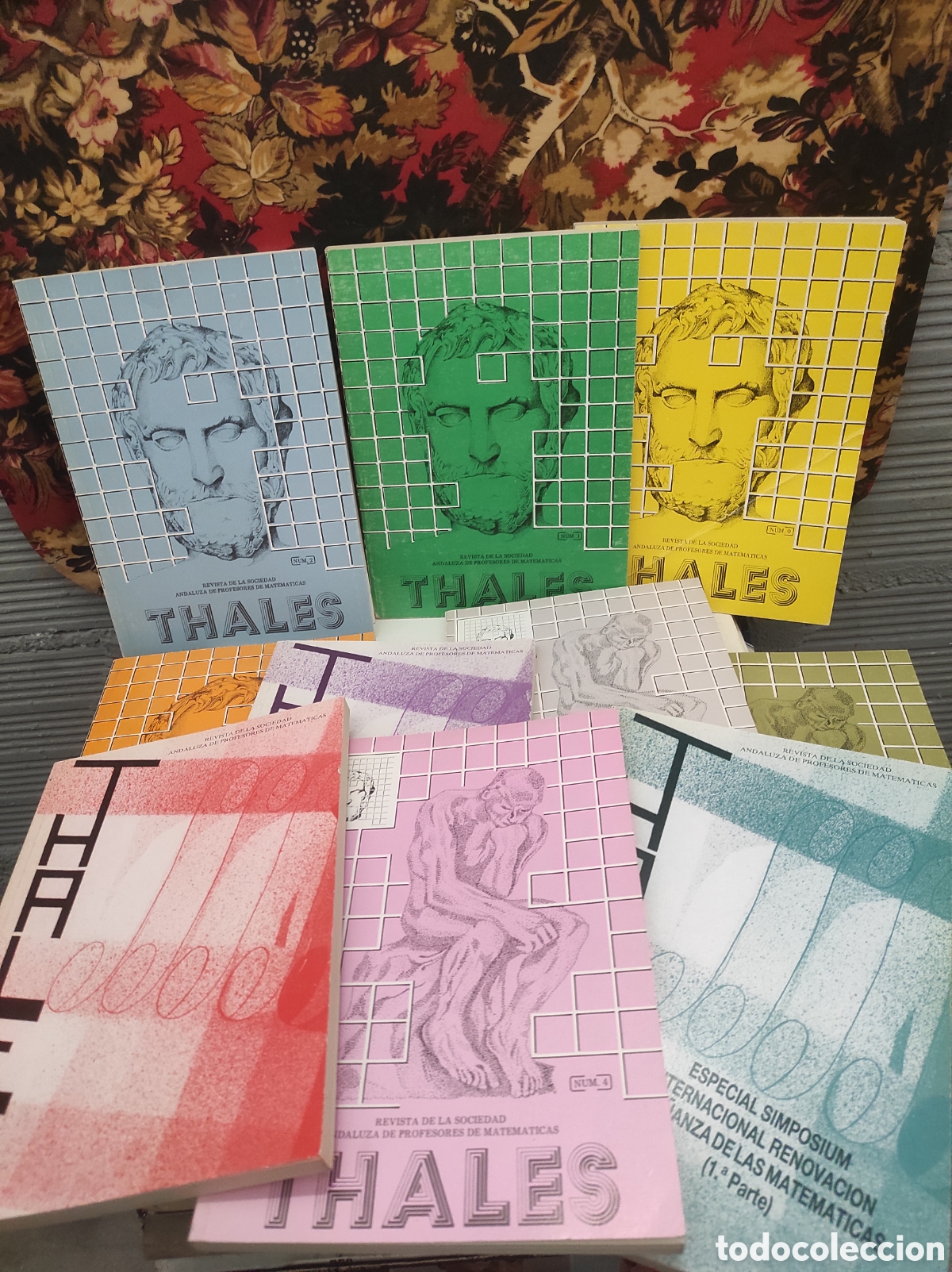Libros de segunda mano de Ciencias: Lote de 10 Revistas Thales. Revista Sociedad Andaluza de Profesores de Matem&aacute;ticas