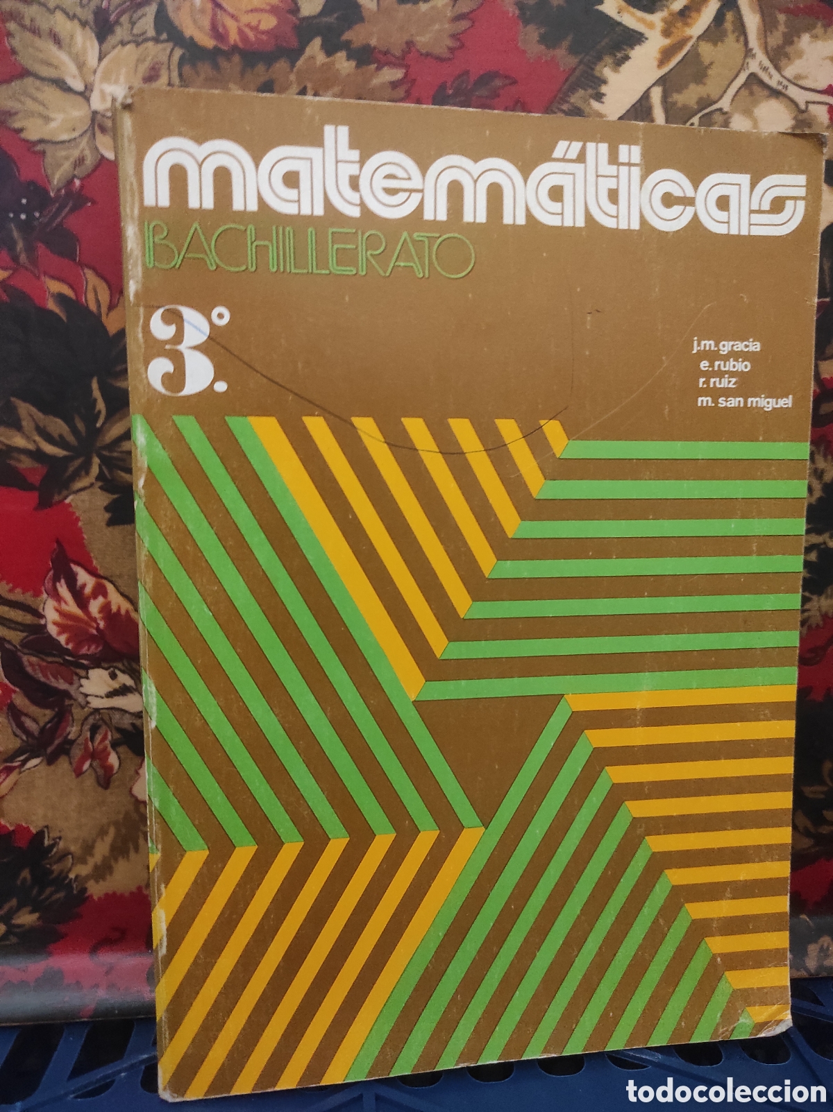 Libros de segunda mano de Ciencias: MATEMATICAS 3&ordm; BACHILLERATO / GRACIA RUBIO RUIZ SAN MIGUEL