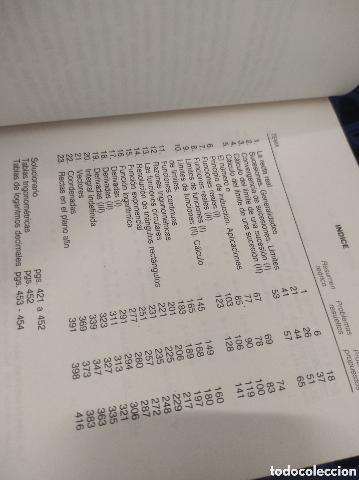 Libros de segunda mano de ciencias: Curso pr&aacute;ctico de matem&aacute;ticas 2&ordm; BUP (problemas resueltos) Eunibar 1987 - Foto 4