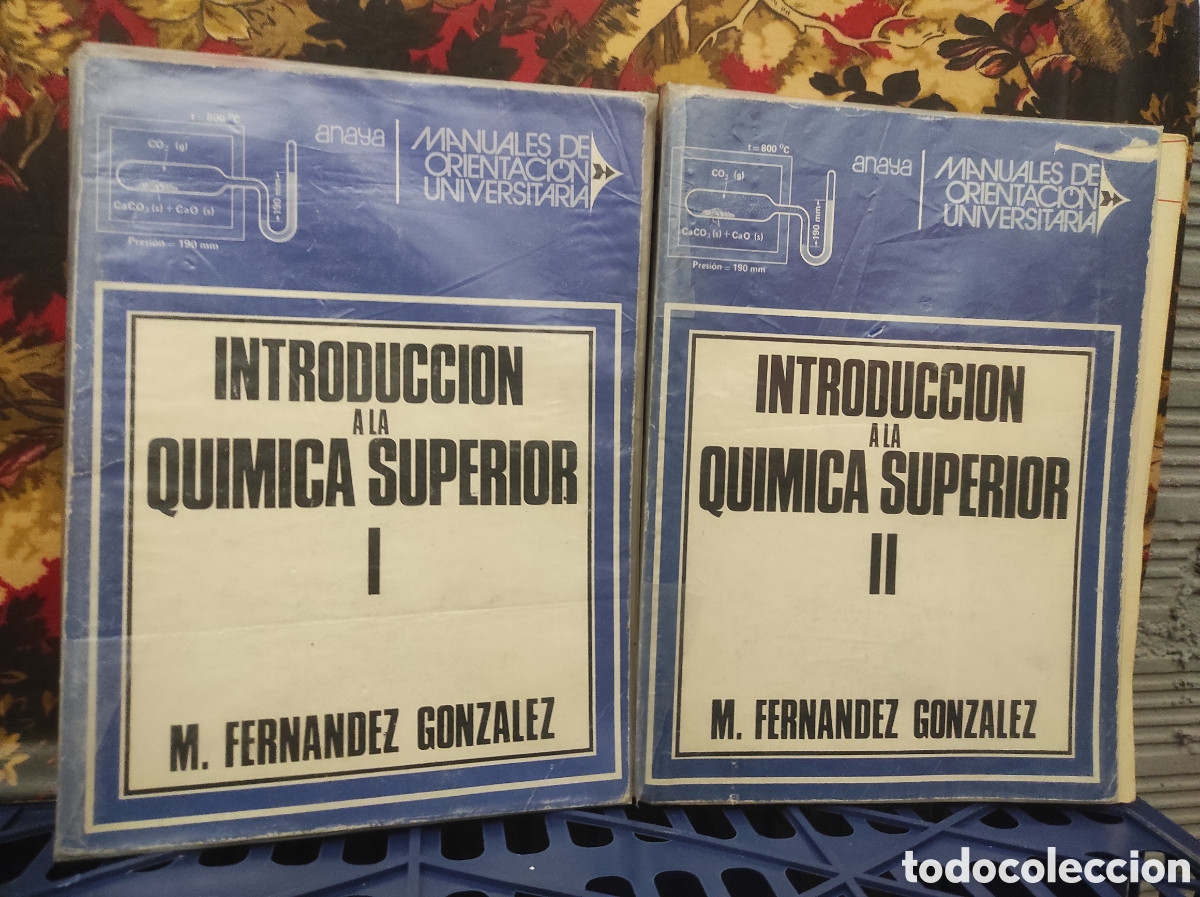 Libros de segunda mano de Ciencias: Introducci&oacute;n a la qu&iacute;mica superior I y II - Fernandez Gonzalez, Manuel
